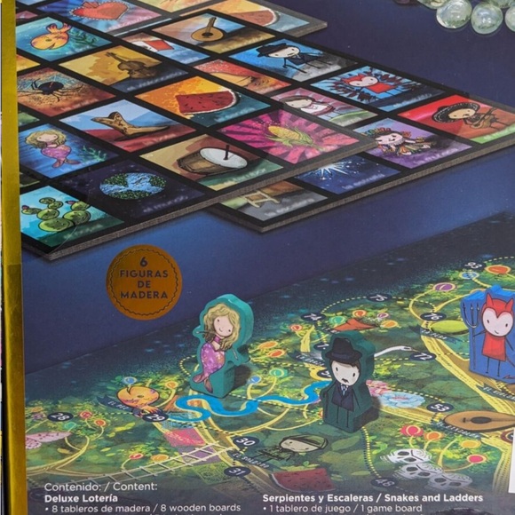 Deluxe Loteria & Serpentes y Escaleras - Picture 3 of 5
